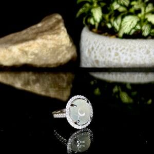 Nhẫn Ngọc Phỉ Thuý Băng Chủng