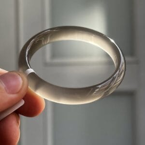 Vòng Mã Não Tím Khói Chalcedony Tự Nhiên NI 52-56 6 - araca.vn