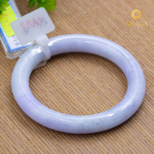 Vòng Ngọc Phỉ Thuý Type A Tím Monet NI 55