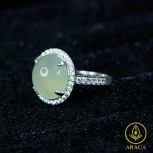 Nhẫn Đính Ngọc Cẩm Thạch