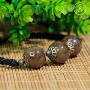 Vòng Tay Chuỗi Hạt Gỗ Hóa Thạch
