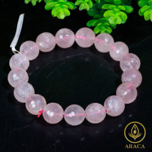 Vòng Tay Chuỗi Hạt Thạch Anh Hồng