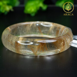 Vòng Thạch Anh Tóc Vàng Tự Nhiên 7 - araca.vn