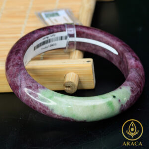 Vòng Ngọc Ruby Zoisite Tự Nhiên