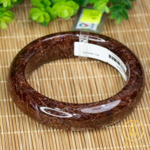 Vòng Thạch Anh Tóc Đỏ Tự Nhiên