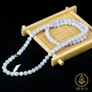 Chuỗi Vòng Cổ Ngọc Cẩm Thạch 7.6 Ly