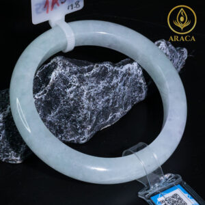 Vòng Ngọc Phỉ Thuý Type A Lam Tình NI 58.6 11 - araca.vn