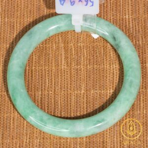 Vòng Ngọc Phỉ Thuý Type A Xanh Lý Đậu NI 56 9 - araca.vn