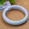 Vòng Ngọc Phỉ Thuý Type A Bạch Đới Thanh NI 55.3