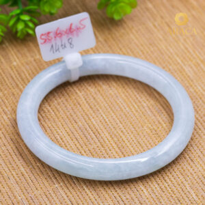 Vòng Ngọc Phỉ Thuý Type A Bạch Ngọc NI 55.6