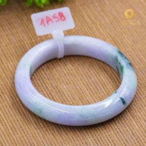 Vòng Ngọc Phỉ Thuý Type A Xuân Đới Tài Hoa Bay NI 55