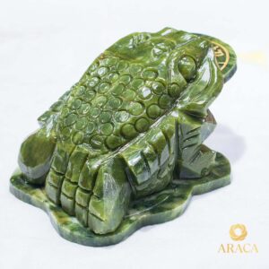 Cụ Thiềm Thừ - Đá Serpentine 7 - araca.vn