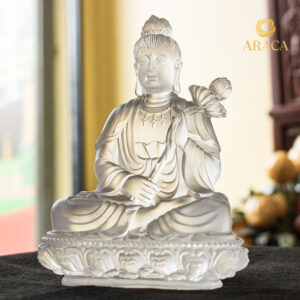Tượng Phật Bồ Tát Đại Thế Chí - Thủy Tinh Nhân Tạo 15cm 5 - araca.vn