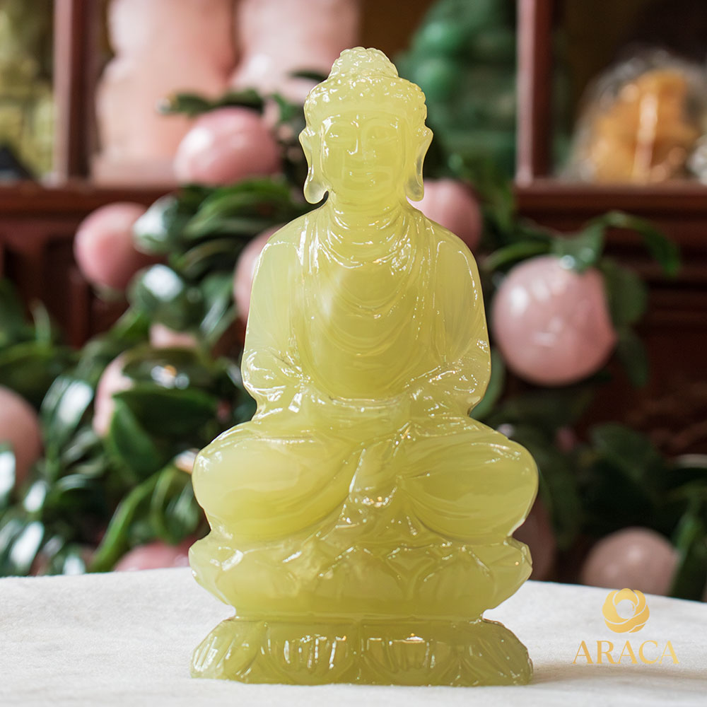 Tượng Phật Thích Ca - Ngọc Pakistan 16cm Tượng Phật Thích Ca - Ngọc Pakistan 16cm - araca.vn