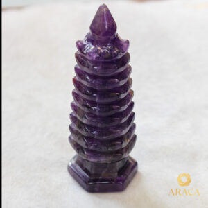 Tháp Văn Xương Thạch Anh Tím 5 - araca.vn