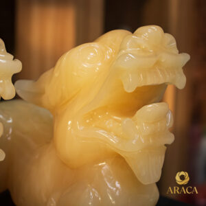 Tượng Cặp Tỳ Hưu - Ngọc Hoàng Long 5 - araca.vn