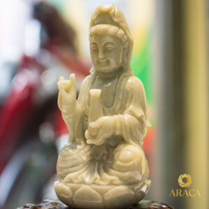 Tượng Phật Mẹ Quan Âm - Ngọc Pakistan 10cm 6 Tượng Phật Mẹ Quan Âm - Ngọc Pakistan 10cm 5 - araca.vn