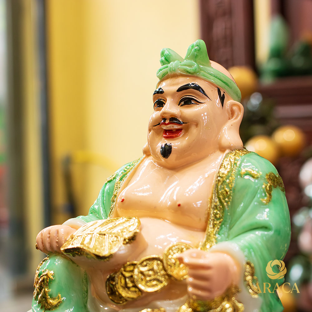 Tượng Phật Thổ Địa Bột đá 4 Tượng Phật Thổ Địa Bột đá 3 - araca.vn