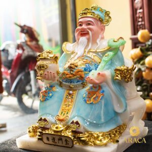 Tượng Phật Thần Tài Bột Đá 7 - araca.vn