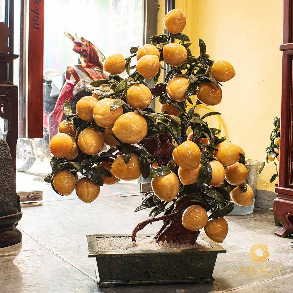 Cây Đào Tiên Ngọc Hoàng Long 38 quả