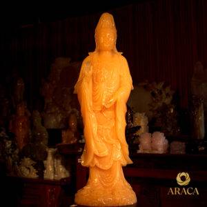 Tượng Mẹ Quan Âm - Ngọc Hoàng Long 60cm
