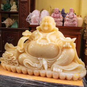 Tượng Phật Di Lặc Ngọc Hoàng Long 80cm 7 - araca.vn