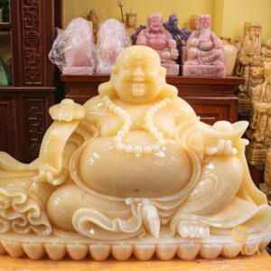 Tượng Phật Di Lặc Ngọc Hoàng Long 80cm