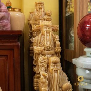 Tượng Phật Phúc - Lộc - Thọ - Ngọc Hoàng Long 45cm 10 Tượng Phật Phúc - Lộc - Thọ - Ngọc Hoàng Long 45cm 9 - araca.vn