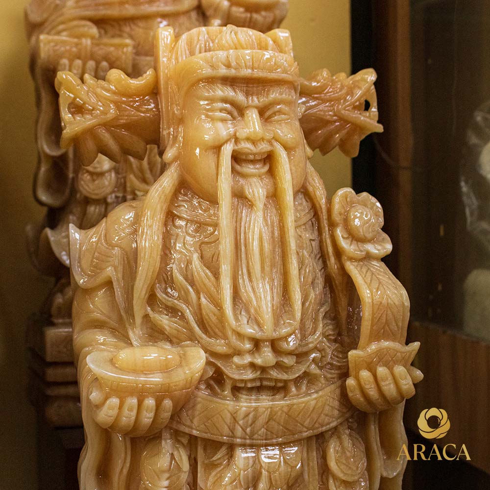 Tượng Phật Phúc - Lộc - Thọ - Ngọc Hoàng Long 45cm 6 Tượng Phật Phúc - Lộc - Thọ - Ngọc Hoàng Long 45cm 5 - araca.vn