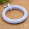 Vòng Ngọc Phỉ Thuý Type A Tím Môn NI 60