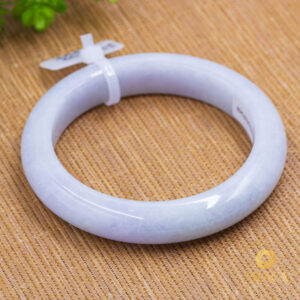 Vòng Ngọc Phỉ Thuý Type A Tím Môn NI 60