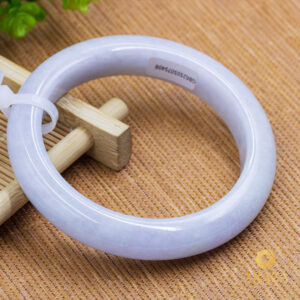 Vòng Ngọc Phỉ Thuý Type A Tím Môn NI 60 7 - araca.vn