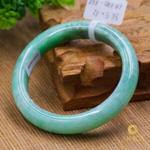 Vòng Ngọc Phỉ Thuý Type A Xanh Lý Táo NI 55.6 7 - araca.vn