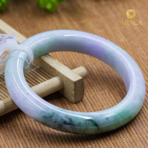 Vòng Ngọc Phỉ Thuý Type A Xuân Đới Tài NI 58 7 - araca.vn