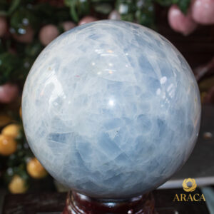 Quả Cầu Phong Thủy - Đá Aquamarine 5 - araca.vn