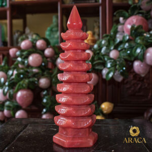 Tháp Văn Xương - Đá Núi Lửa Đỏ