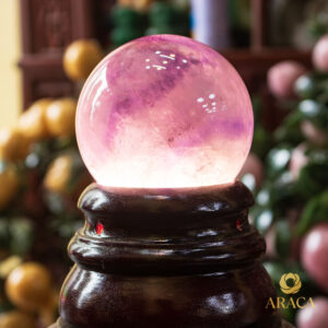 Quả Cầu Phong Thủy - Thạch Anh Tím
