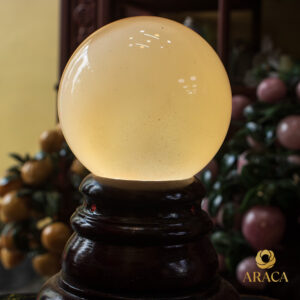 Quả Cầu Phong Thủy - Đá Mắt Mèo