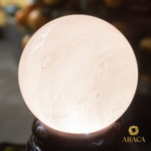 Quả Cầu Phong Thủy - Thạch Anh Trắng 5 - araca.vn