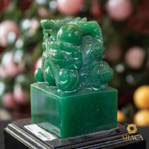 Con Dấu Rồng - Đá Aventurine 7 - araca.vn