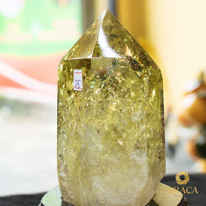 Trụ Đá - Thạch Anh Tóc Vàng 5 - araca.vn