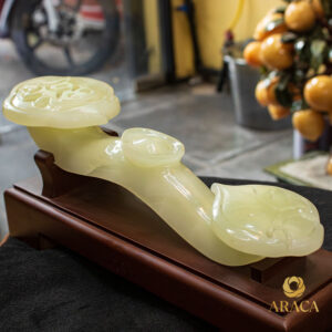 Gậy Như Ý - Đá Onyx Xanh 5 - araca.vn