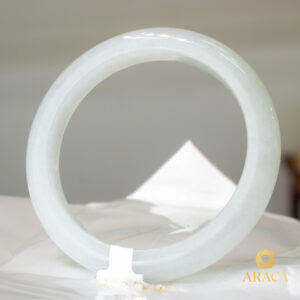 Vòng Ngọc Phỉ Thuý Type A Bạch Ngọc NI 53
