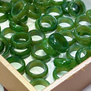 Nhẫn Ngọc Bích Tự Nhiên Đủ Size 3 - araca.vn