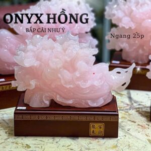 Bắp Cải Ngọc Onyx Hồng 25cm