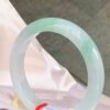 Vòng Ngọc Phỉ Thúy Type A Bạch Đới Thanh NI 56