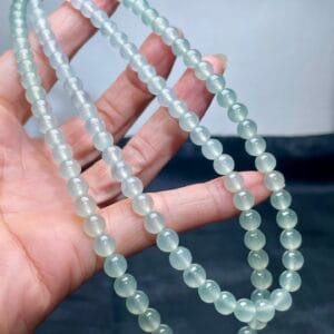 Chuỗi Hạt Phỉ Thuý A 6mm 7 - araca.vn