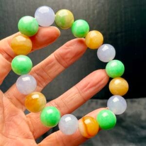 Vòng Đa Bảo Phỉ Thuý A 13 - araca.vn