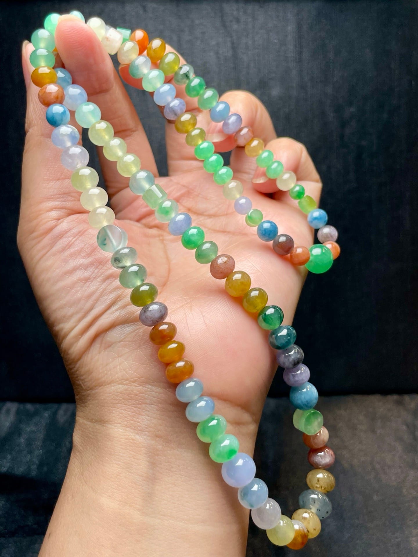 Chuỗi Đa Bảo Vòng Cổ Phỉ Thuý A