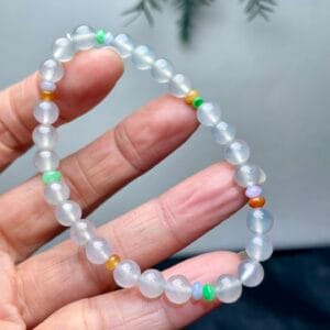 Vòng Chuỗi Hạt Phỉ Thuý A 4 - araca.vn